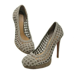 Badgley Mischka Marc & James Tan Suede Pumps Size 9M